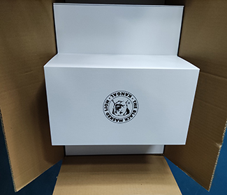 Caja de regalo de imán personalizada para la marca de gorra de béisbol suiza